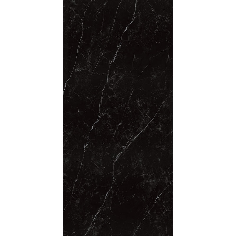 Big Size 3200X1600X12mm Eco-Friendly Sintered Stone Black Kitchen/Bathroom/Living Room Decoration OEM