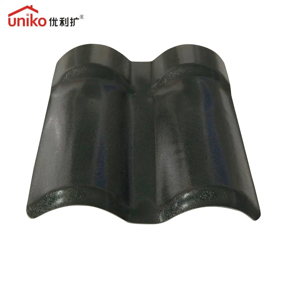 Foshan Uniko Impat Resistance ASA Roofing Sheet PVC Roof Tile for Commercial Space Decoration