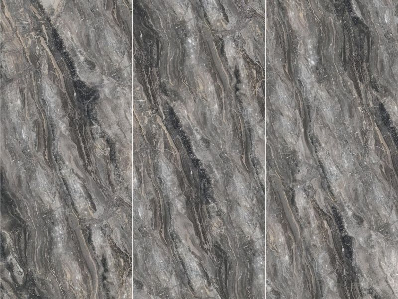 Polished Natural White Stone Silver Fox Sintered Stone Coffee Table Top Big Slabs for Bathroom Floor and Wall