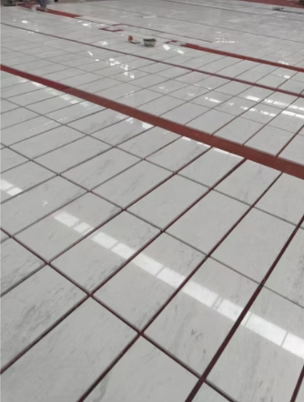 Natual Stone White Marble Wall and Floor Tile for Residential/Villa Bathroom/ Kitchen/Stair