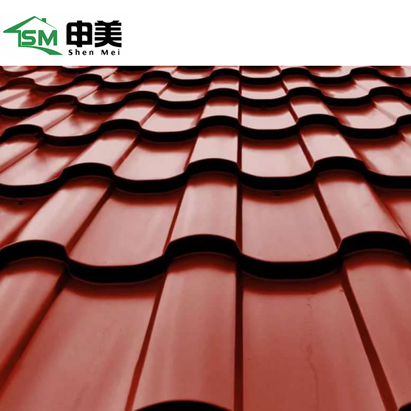 Modern Design ASA Synthetic Resin Roofing Tile Heat Resistant Factory Direct Plastic Roof Sheets for Thermal Efficiency