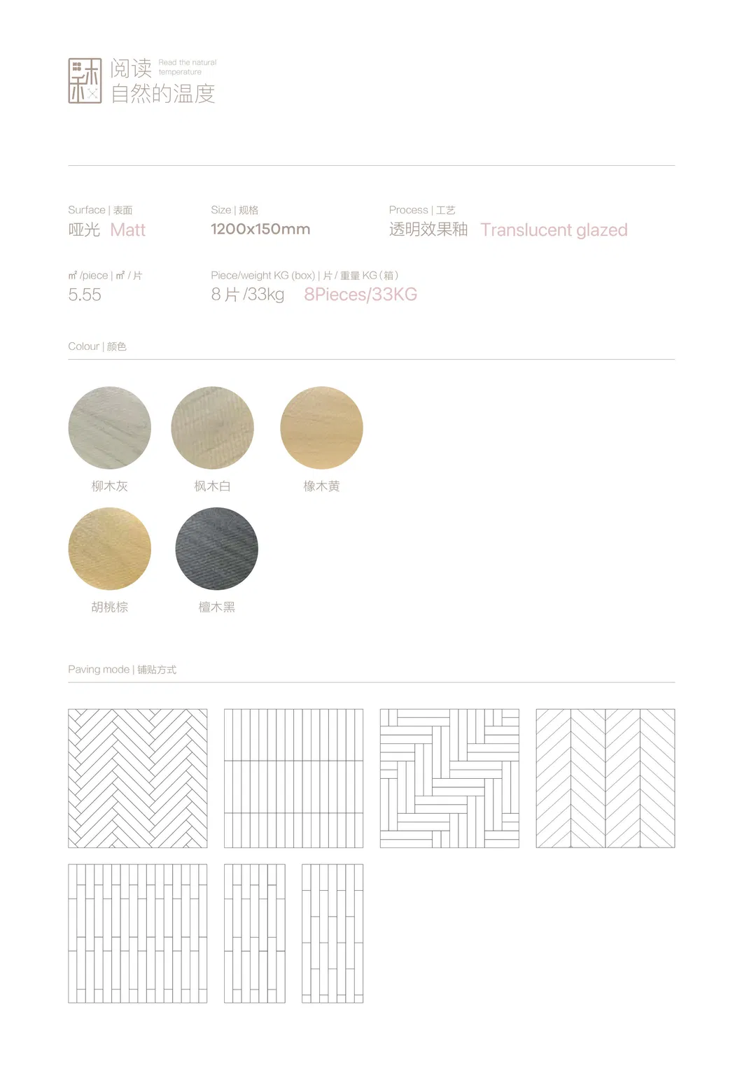 Wooden Tiles Parameter 1