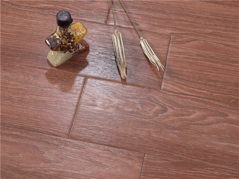 Herringbone Pattern Wood Look Ceramic Wood Tile Floor and Decor