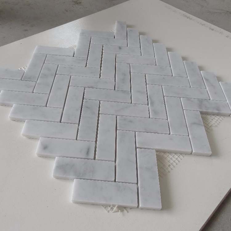 Wholesale Natural Stone Marble Mosaic Tiles Backsplash Kitchen Marble Mosaic Tile