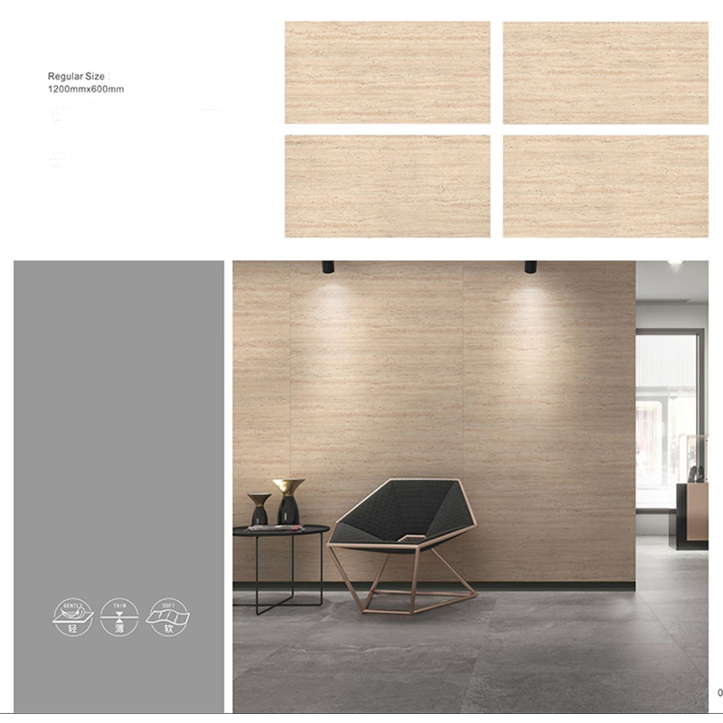 Flexible Wall Tile Exterior for Hotel Plaza Commercial Space Samples Offered