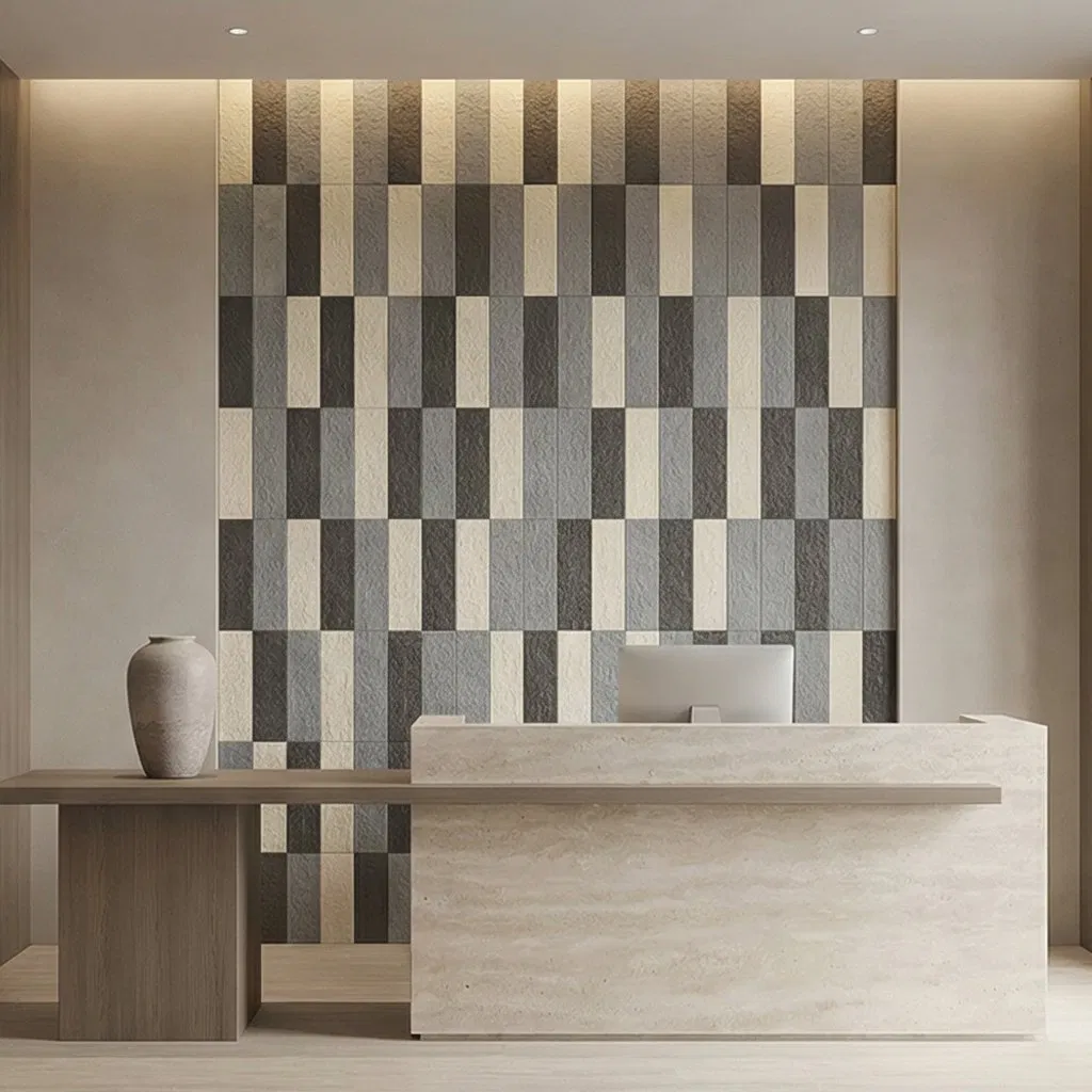 Moisture-Proof Matte Finish Decorative Brick Look Exterior Tiles for Bed and Breakfasts