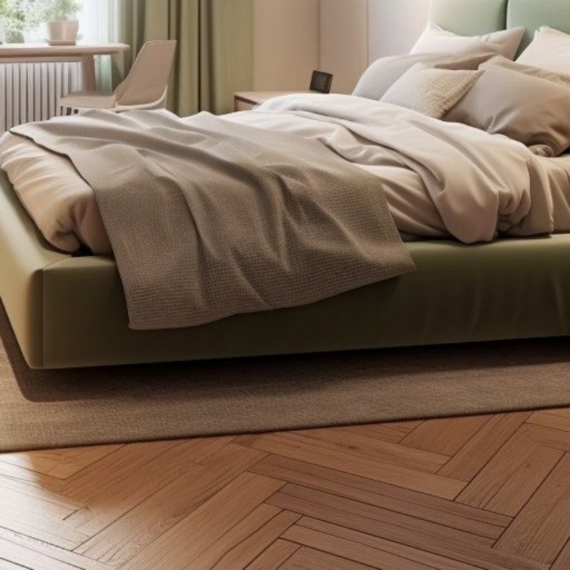 Modern Flooring Decorative Panel Waterproof Click Lock Wear-Resistant Laminate Glass Flooring HDF AC4 Rigid Wood Floor Tile 8mm Laminated Flooring Covering