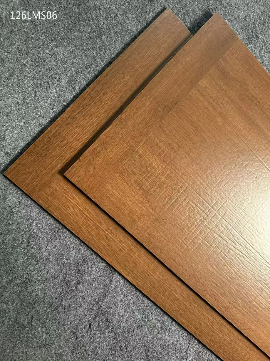 600*1200 mm 5 Faced Nature Wooden Pattern Mold Surface Matt Porcelain Ceramic Floor Tile with R10 Anti-Slip