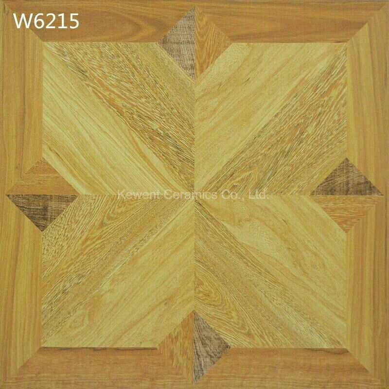Canton Fair Flooring Wood Tile Ceramic for Flower Pattern