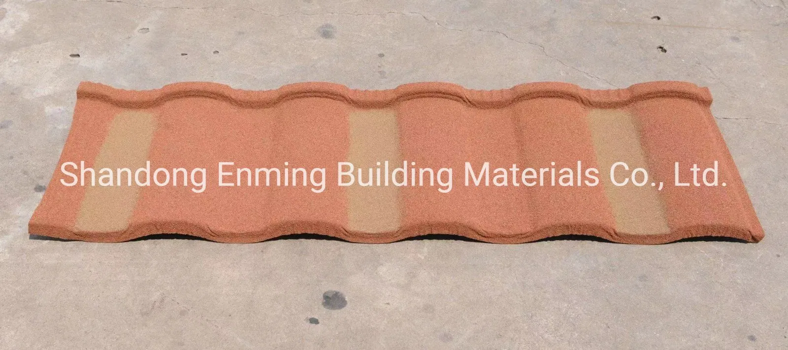 Heat Resistant Red Sand Coated Metal Roofing Sheets Prices Roman Tile