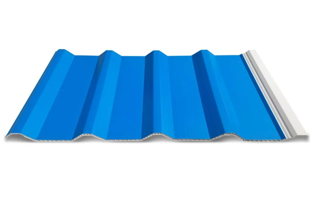 PVC Hollow Roof Tiles Detail