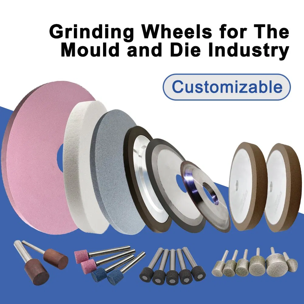 1A1r Ultra-Thin Resin Diamond Grinding Wheel Resin Bond Diamond Cutting Wheels for Carbide Mold Dies