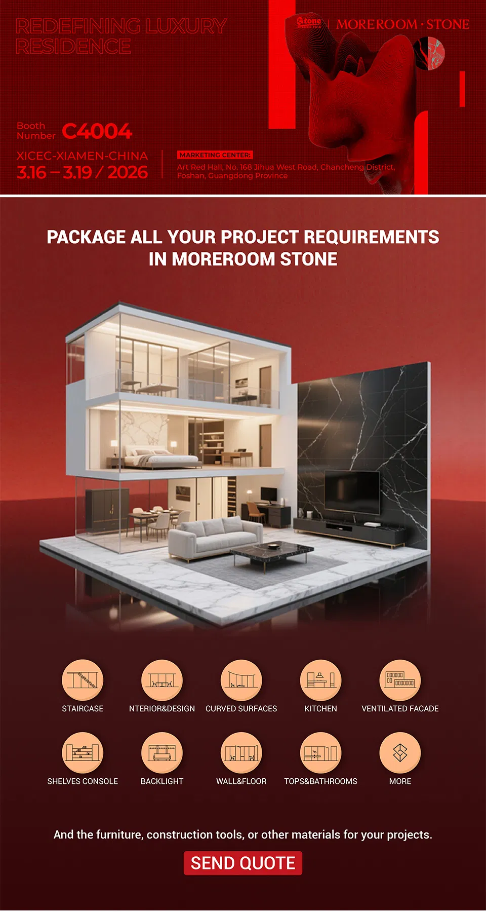 Sintered Stone Application