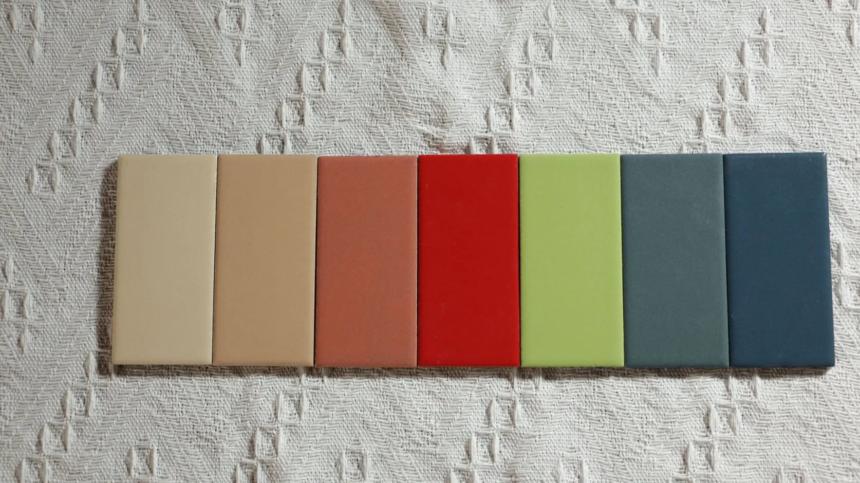 45X95mm Acid-Wear Resistant Ceramic Tile Natural Matte Color Glazed Wall Tile for Commercial &amp; Living Space