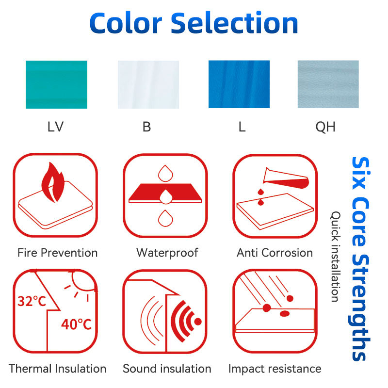UPVC Hollow Tile - Waterproof &amp; Heat-Resistant Roofing Solution for Industrial Buildings
