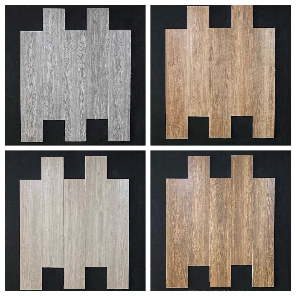 Elegant Wood Effect 200X1000mm Livingroom Bedroom Porcelain Floor Tile