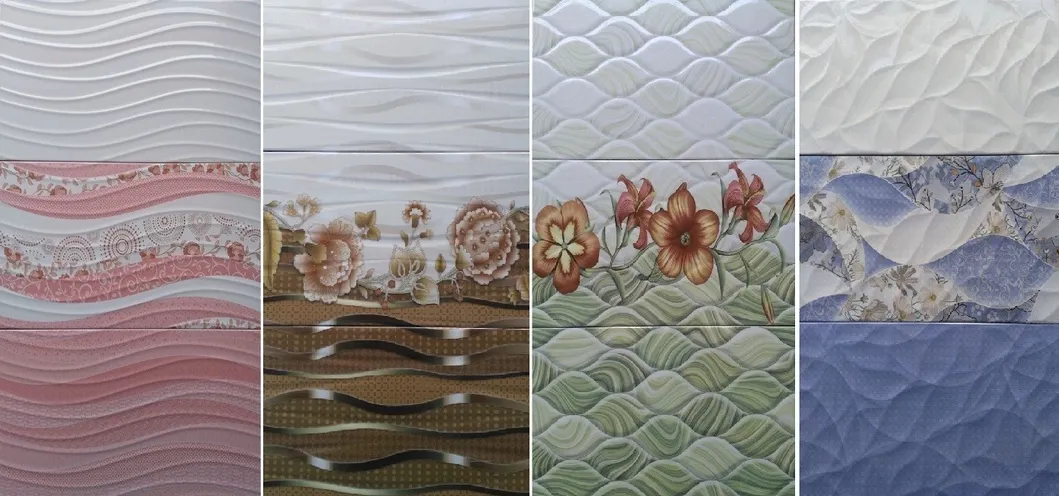 3D Glossy Glazed Ceramic Tiles