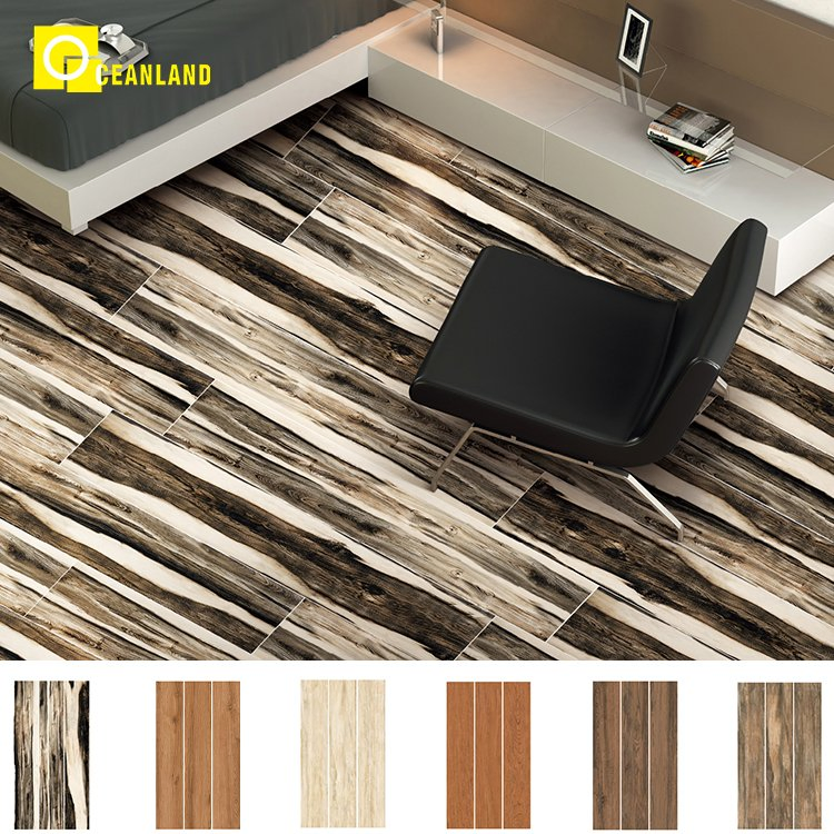 Good Quality Anti-Slip Home Interior Wood Look Ceramic Tiles