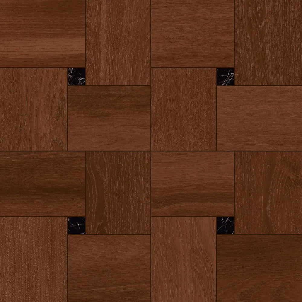 OEM ODM 600*600mm Rustic Wood Effect Porcelain Ceramic Floor Tile Wood Pattern