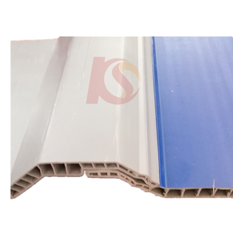 Heat Resistant Design for Hotel Traditional Style PVC Hollow Roof Tiles