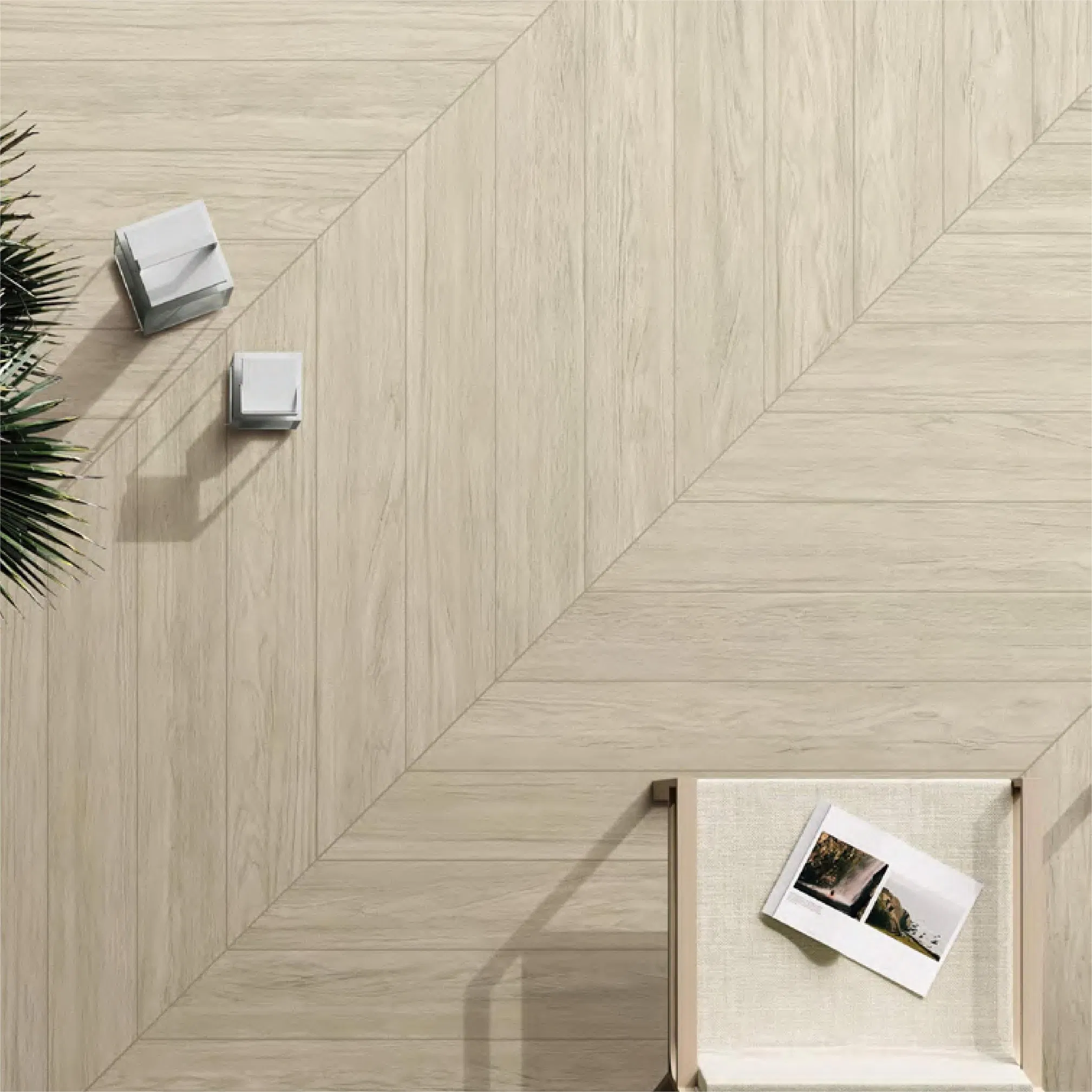 High Quality Wooden Tiles for Bedrooms Tiles Wood Effect Ceramic Tile Wood Flooring Wood Pattern Look Rustic Porcelain Tile Ceramic Tiles for Living Room