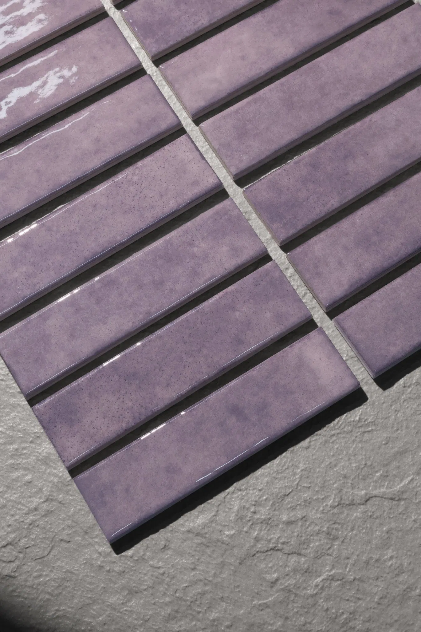 Colorful Glazed Decorative Brick Tiles - Matte Finish Wall Ceramics