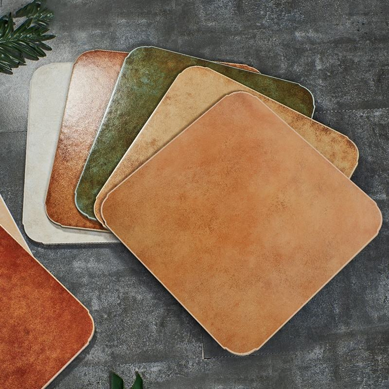 Factory Direct Sale Modern Marble Porcelain Floor Tile Wood Effect for House Elevation Villa Glazed Tiles