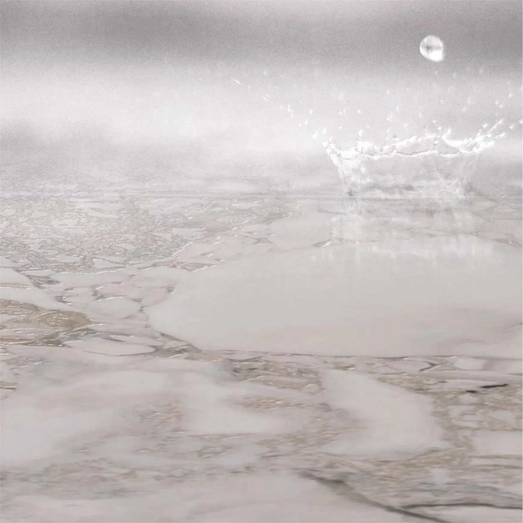 Modern Design Matte and Honed Finish White Gray Colors Flooring Tile with Creative Decorative