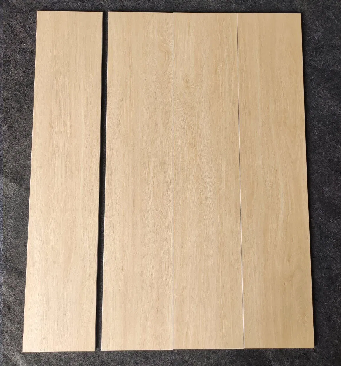 200*1000 mm Multi-Faced Nature Wooden Pattern Matt Porcelain Ceramic Floor Tile with Emboss Surface