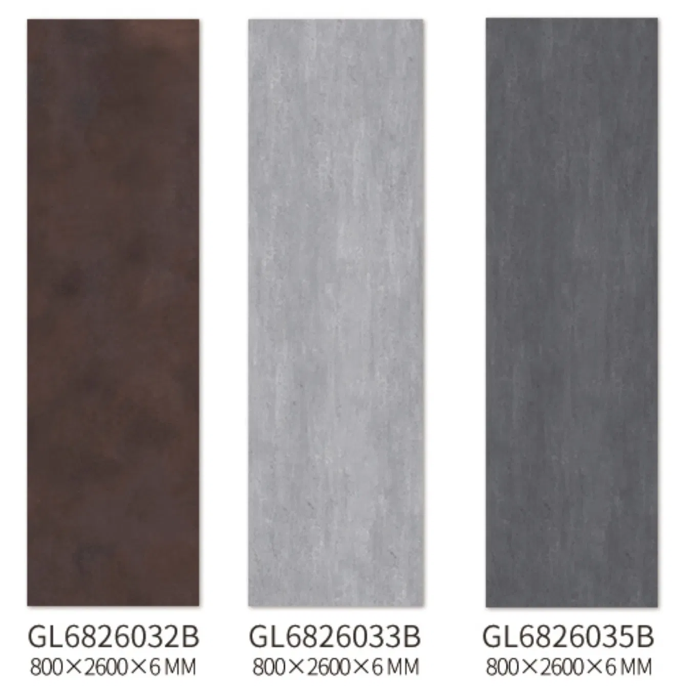 Tile Sintered Stone Sheet 800X2600X6mm Floor Slabs Extra Large Format Thin Porcelain Tiles Green Marble Sinter Stone Slab