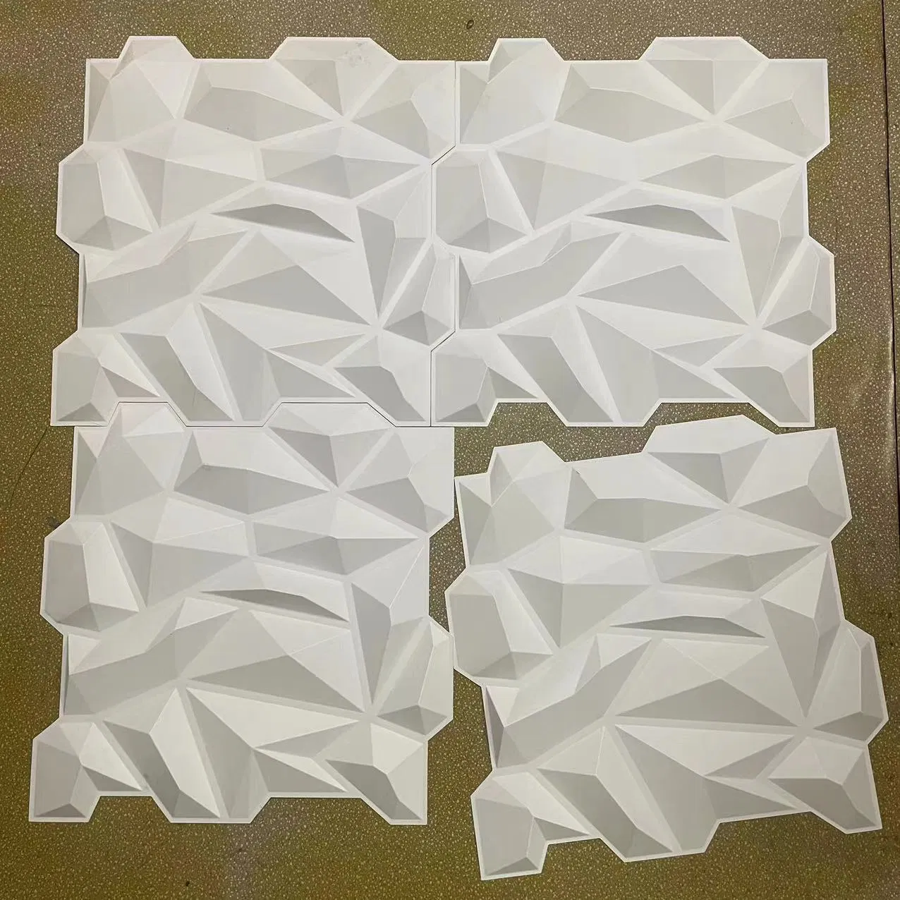 Decorative 3D PVC Wall Panel PVC Tile