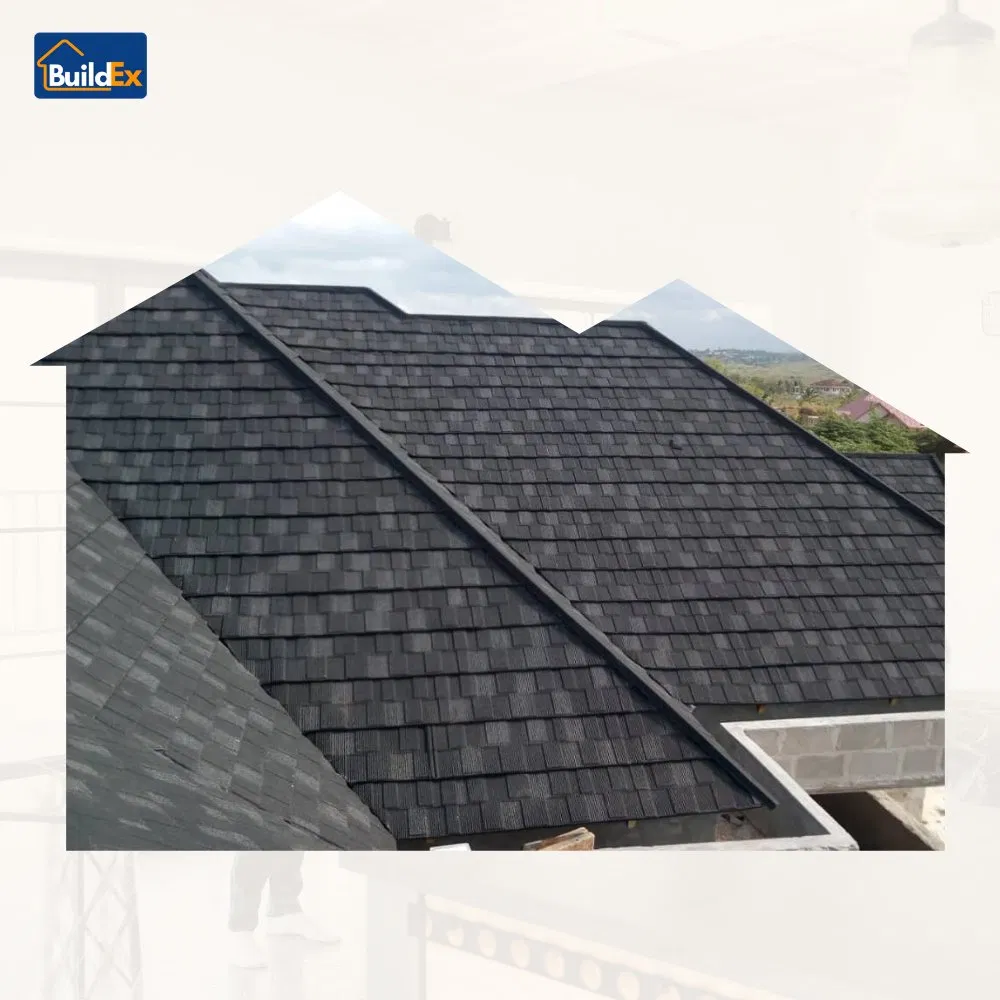 Heat Resistant Stone Coated Roofing Tiles Sheets Metal Tile Roof Building Roofs for Pakistan Houses