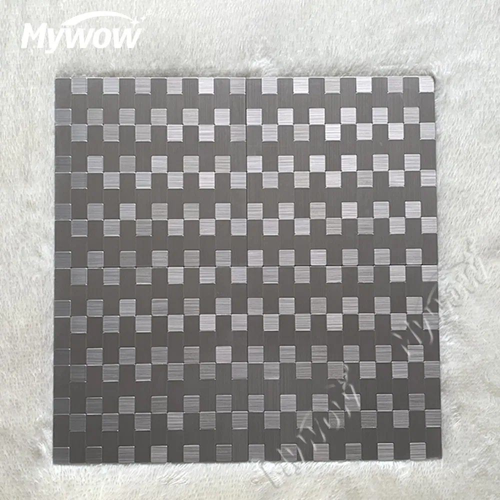 Mosaic Sticker Vinyl Self Adhesive Waterproof Bathroom Oil Proof Backsplash Kitchen Wall Tiles