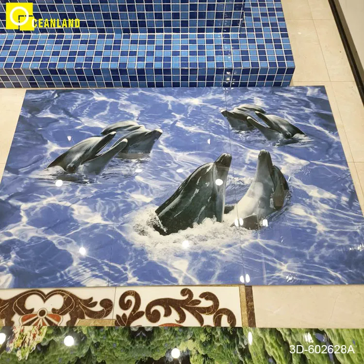 3D Porcelain Tile Design