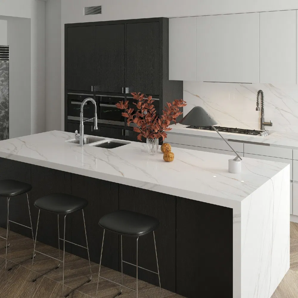 Background Wall Eco-Friendly Large Format UV-Resistant Non-Porous Frost-Resistant Big Size Sintered Stone