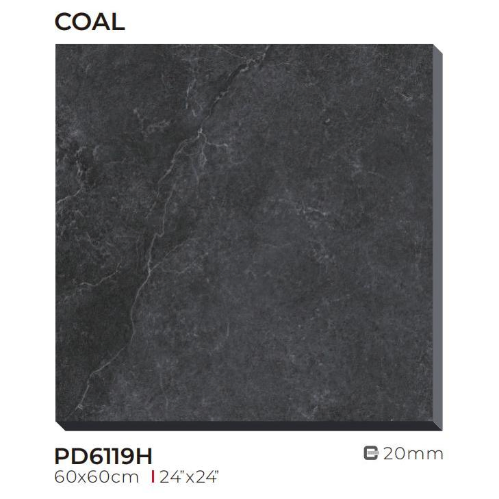 China Glazed Full Body Tile Rough Surface Basaltina Floor Tile Ceramic Hallway 600X600 Paver Porcelain