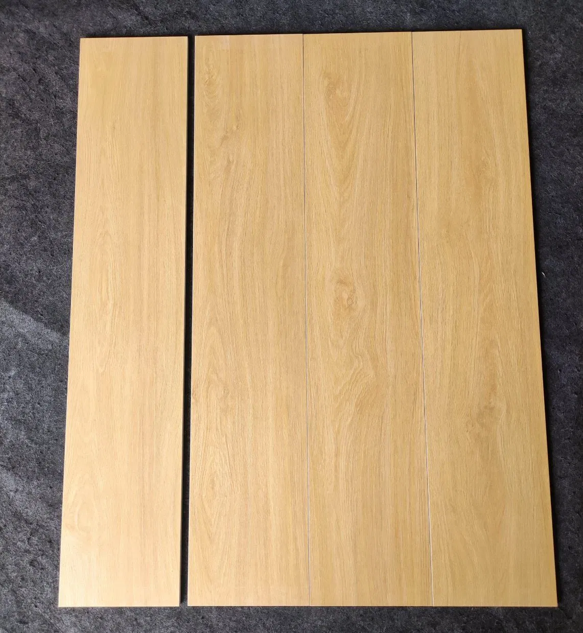 200*1000 mm Multi-Faced Nature Wooden Pattern Matt Porcelain Ceramic Floor Tile with Emboss Surface