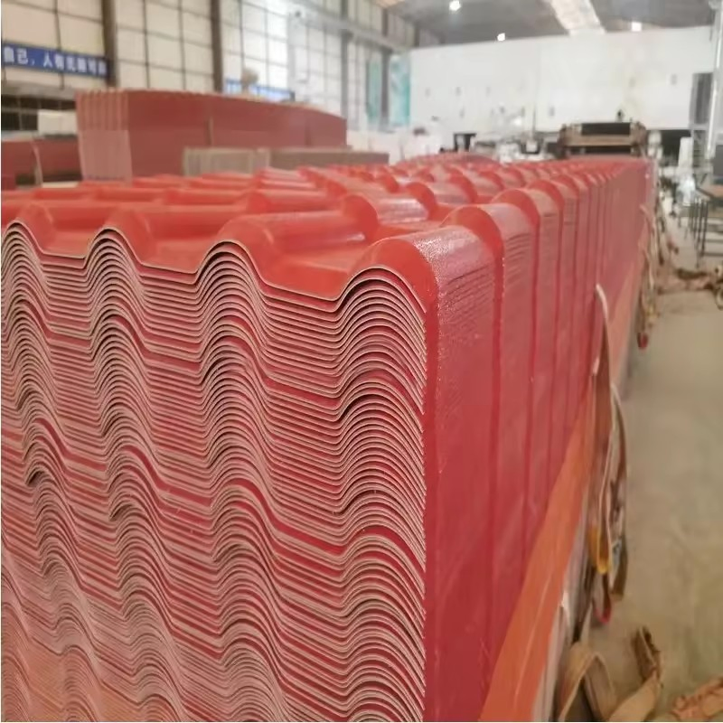 Heat Resistant ASA PVC Synthetic Resin Roma Sheets Roof Tile
