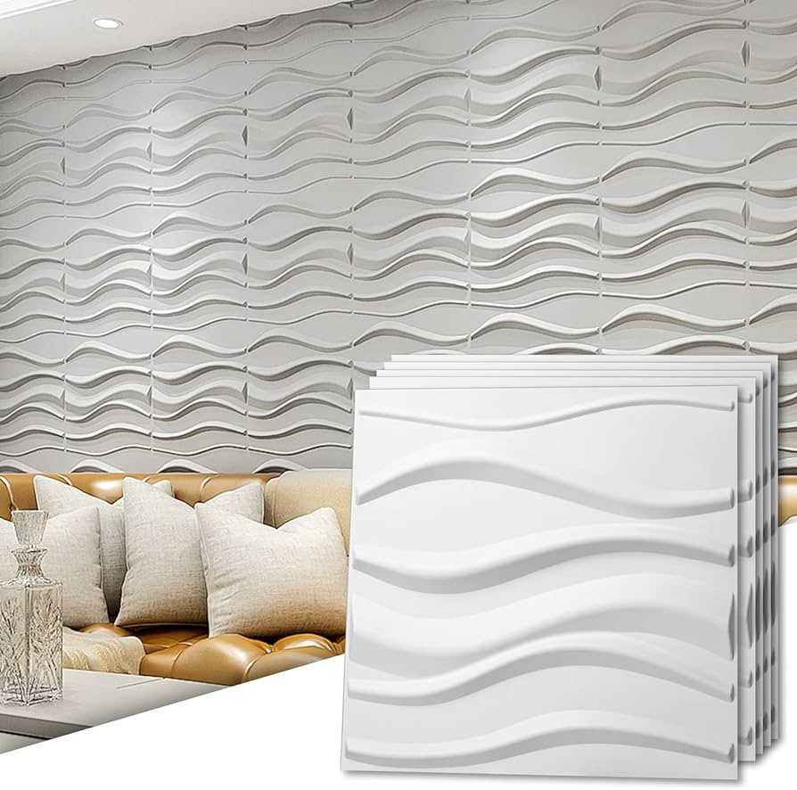 Decorative 3D PVC Wall Panel PVC Tile