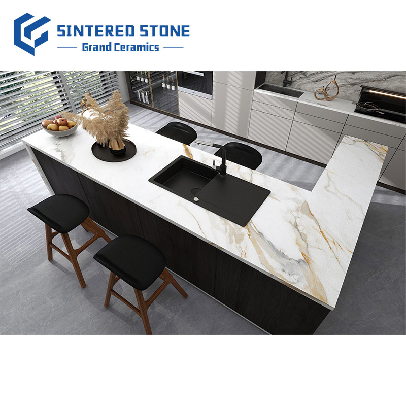 Ultra-Thin 1600X3200X12mm Karakatakin Sintered Stone Matte Texture Wall Cladding Solution Dining Living Room Outdoor Countertop