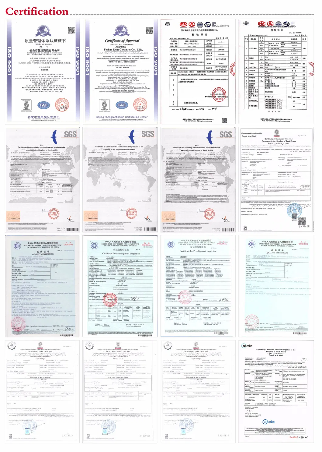 Product Range Showcase