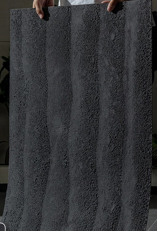 3D Travertine Stone Panel Flexible Veneer Sheet Exterior Decorative Wall Stone Mcm Service Outdoor Soft Stone Panel