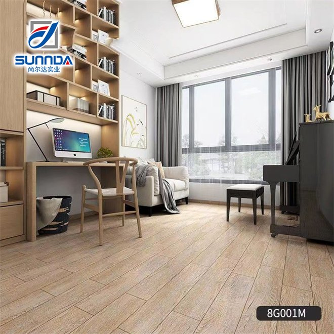 Home Decoration Non-Slip Wood Grain Brick Ceramic 150X900mm Wooden Flooring Stairs Oak Wood Effect Porcelain Tile