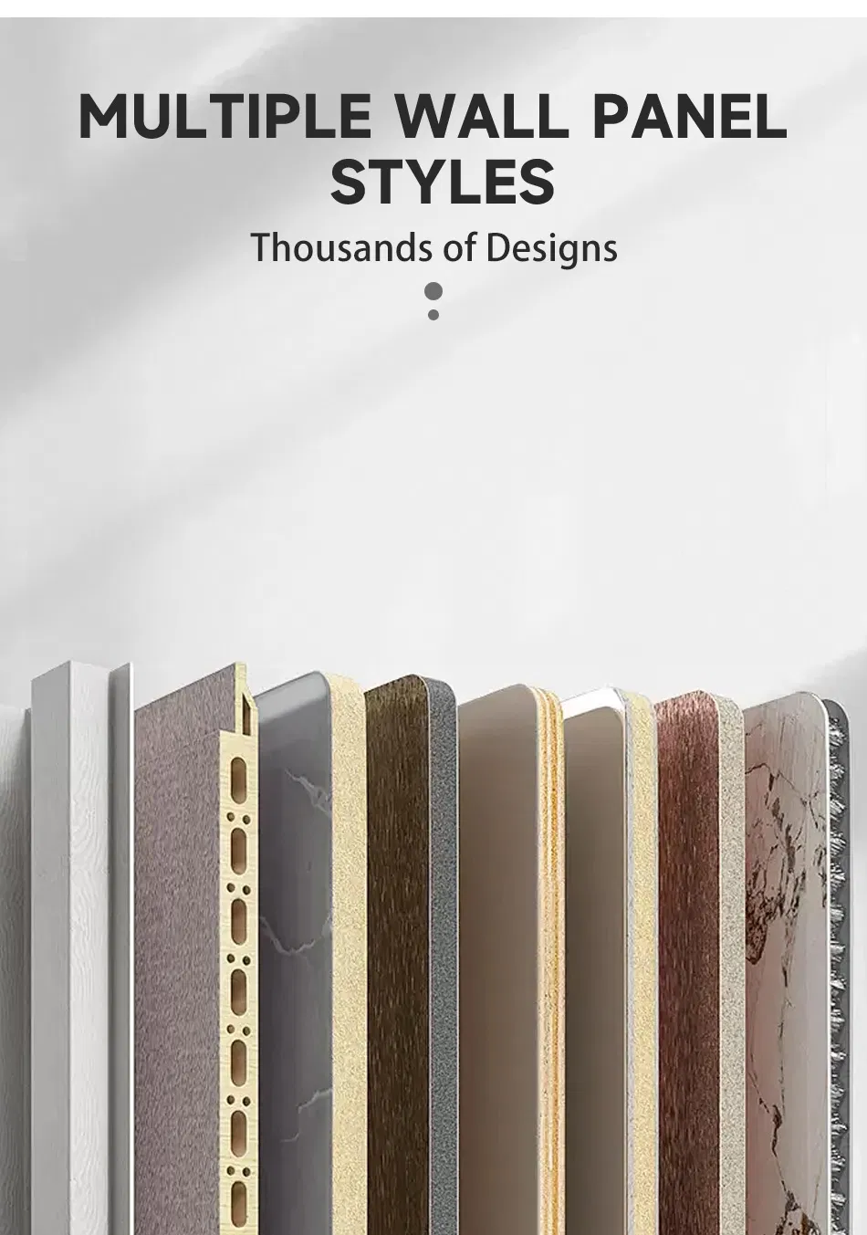 Wood Grain Grille Wall Panel 3