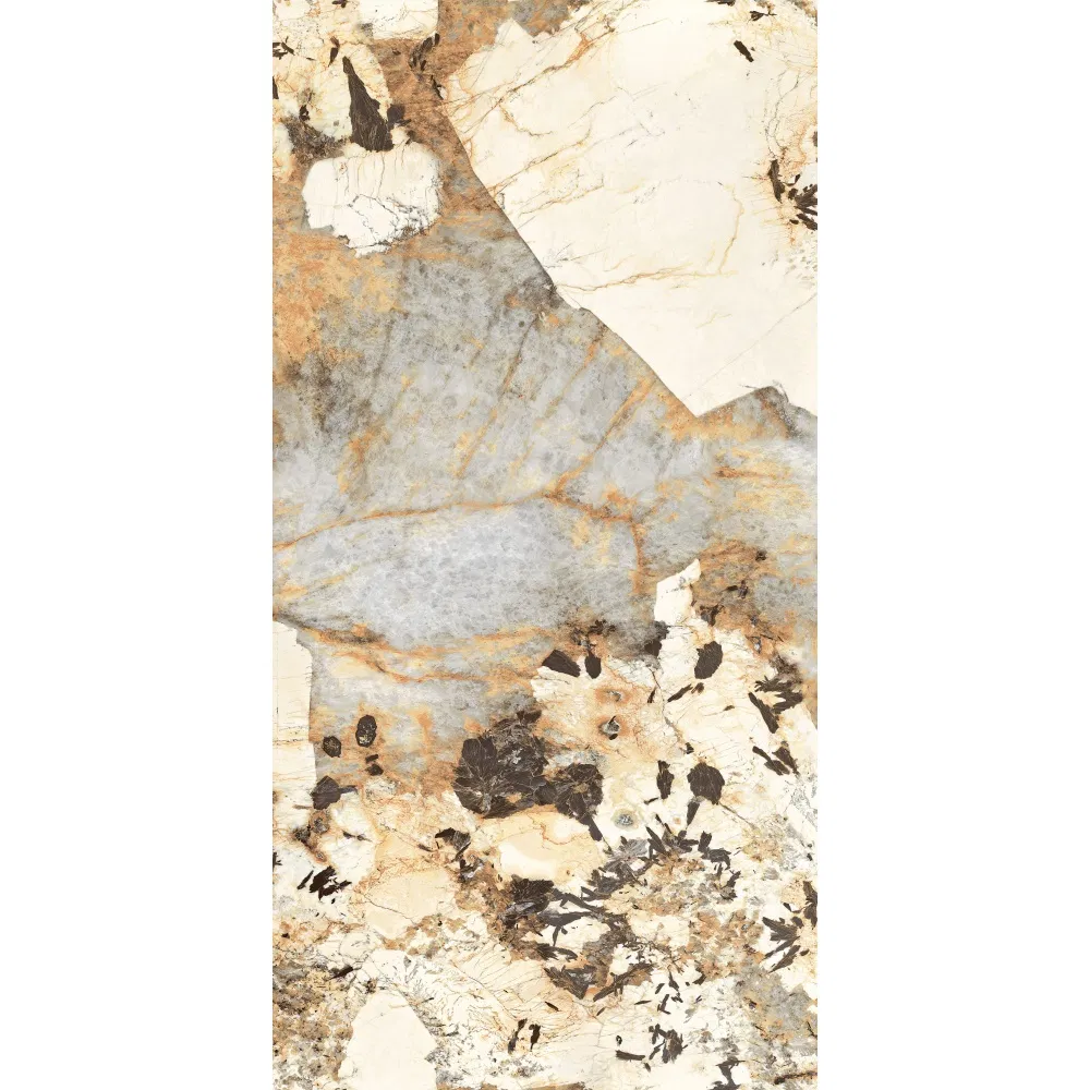 Eco-Friendly Jumbo Infinity Vein Wood-Grain Non-Porous Concrete-Effect Marble-Look Big Size Sintered Stone