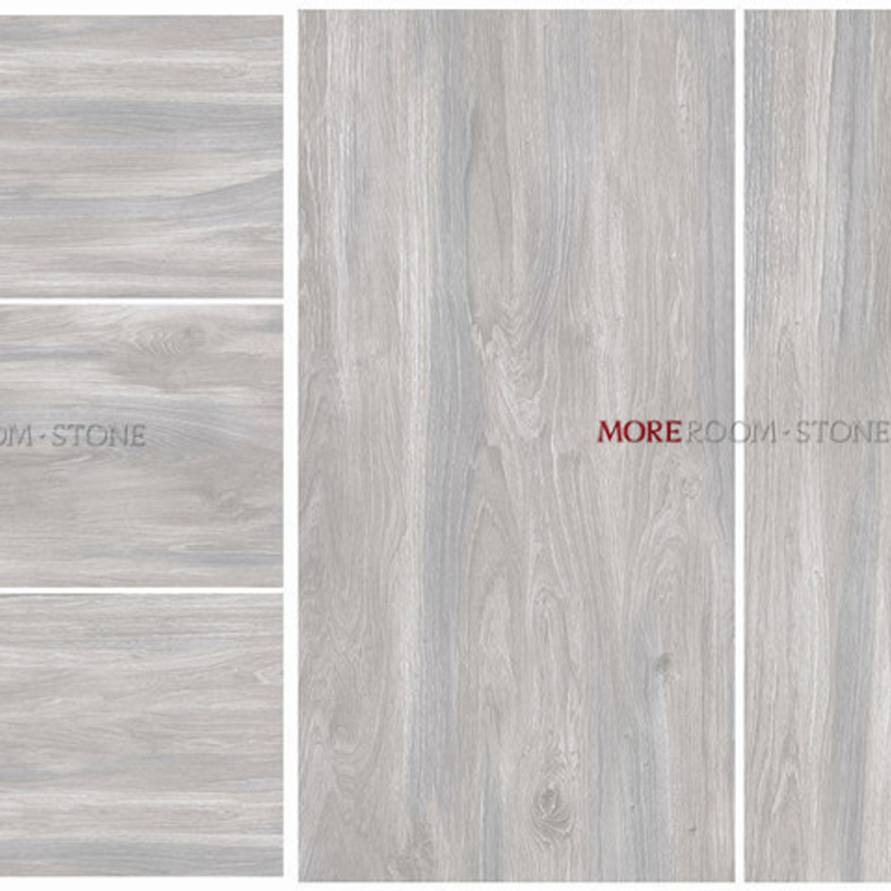Moreroom Stone Artificial Wooden Effect Porcelain Glazed Tiles Nonslip