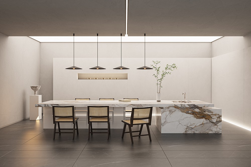 Luxury High-End 6~20mm Porcelain Sintered Stone Slabs for Walls &amp; Floors