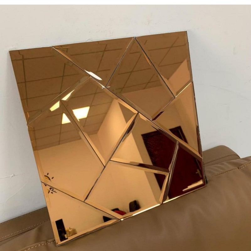 Self-Adhesive Decorative Mirror Glass Mosaic Tiles for Home Styling