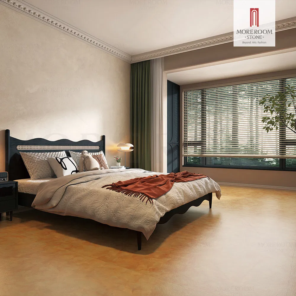 2800*1200mm Large Format Brown Indoor Sintered Stone Tiles for Floor Wall and Countertop