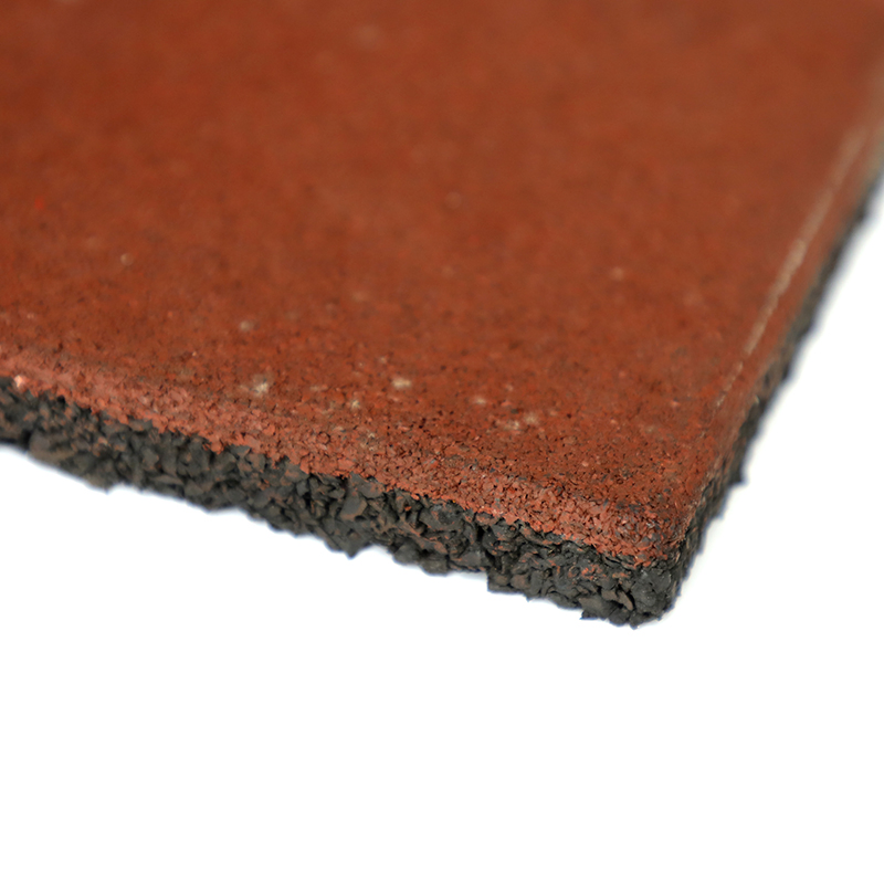 Decorative Garden Rubber Pavers Rubber Floor Driveway Tiles Non-Slip Rubber Floor Tile